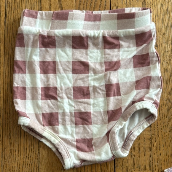 ✨ Kate Quinn Gingham Bloomer Bundle Pink + Purple Size 12–18 Months ✨ - Picture 2 of 3